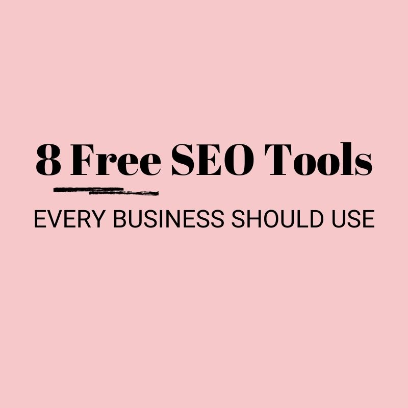 8 free SEO tools every business should use - Freelance SEO Jade Gillham